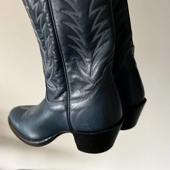 Rare Vintage Cowboy Boots- Blue - Picture 15 of 15
